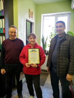 Голова громади Денис Ткаченко привітав працівників комунального господарства