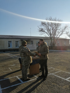 Голова громади Денис Ткаченко привітав в/ч А 2800