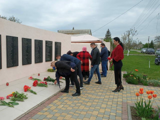 Вшанування воїнів Другої Світової війни у с.Розселенець