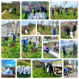 Працівники сільської ради долучилися до двомісячника благоустрою