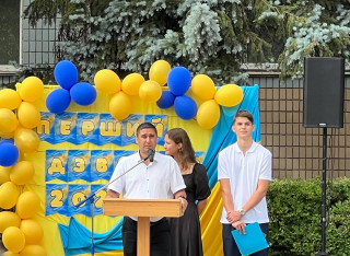 Сьогодні пролунав Перший дзвоник для школярів нашої громади